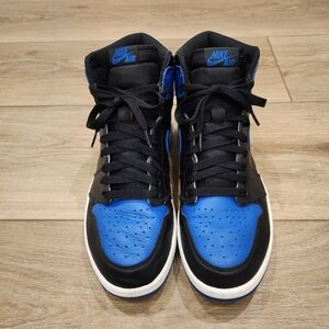 Air Jordan 1 Og High Royals Blue And Black